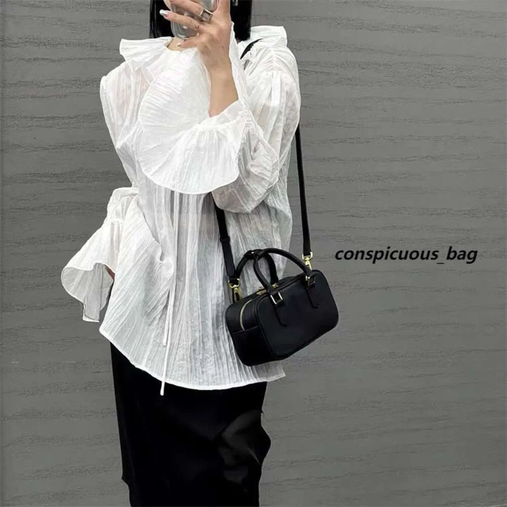 2024 Top Handle Square Sling Lolita Bowling Clutch Reistassen Cross Body Tote Handtassen Miui Arcadie Schoudertas Rundleer Dame Luxe Designer Tassen