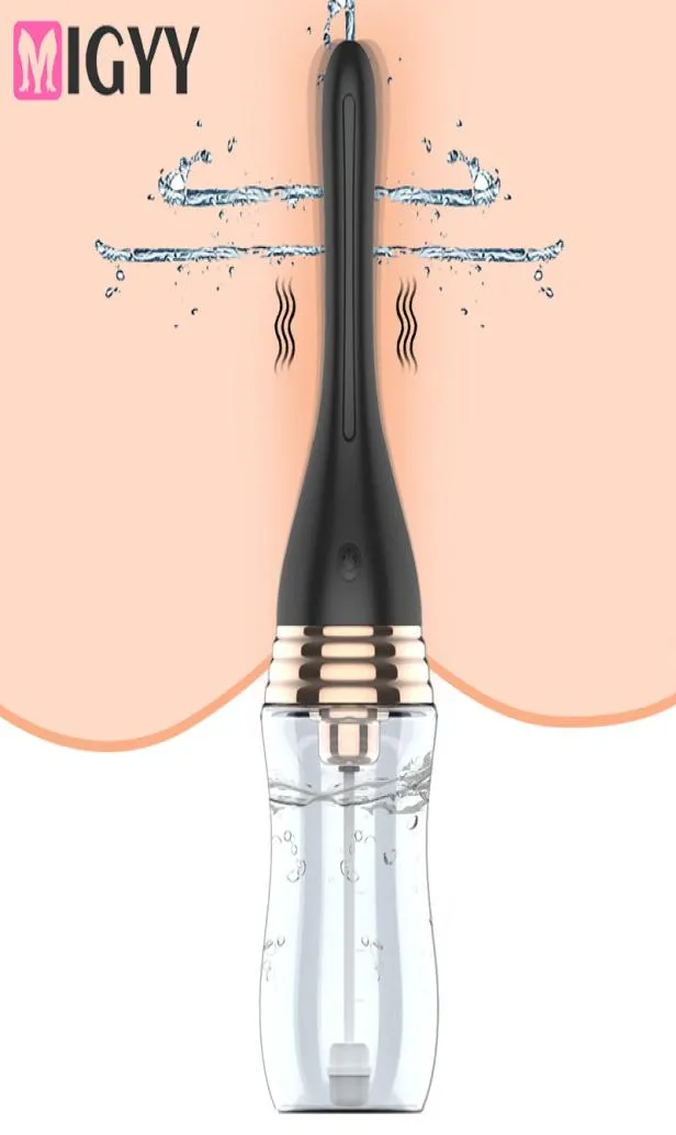 Skönhetsartiklar anal renare silikon hälsa automatisk lavemang kolon vaginal verktyg douche duschrengöring Återmontering för män och kvinnor4611633