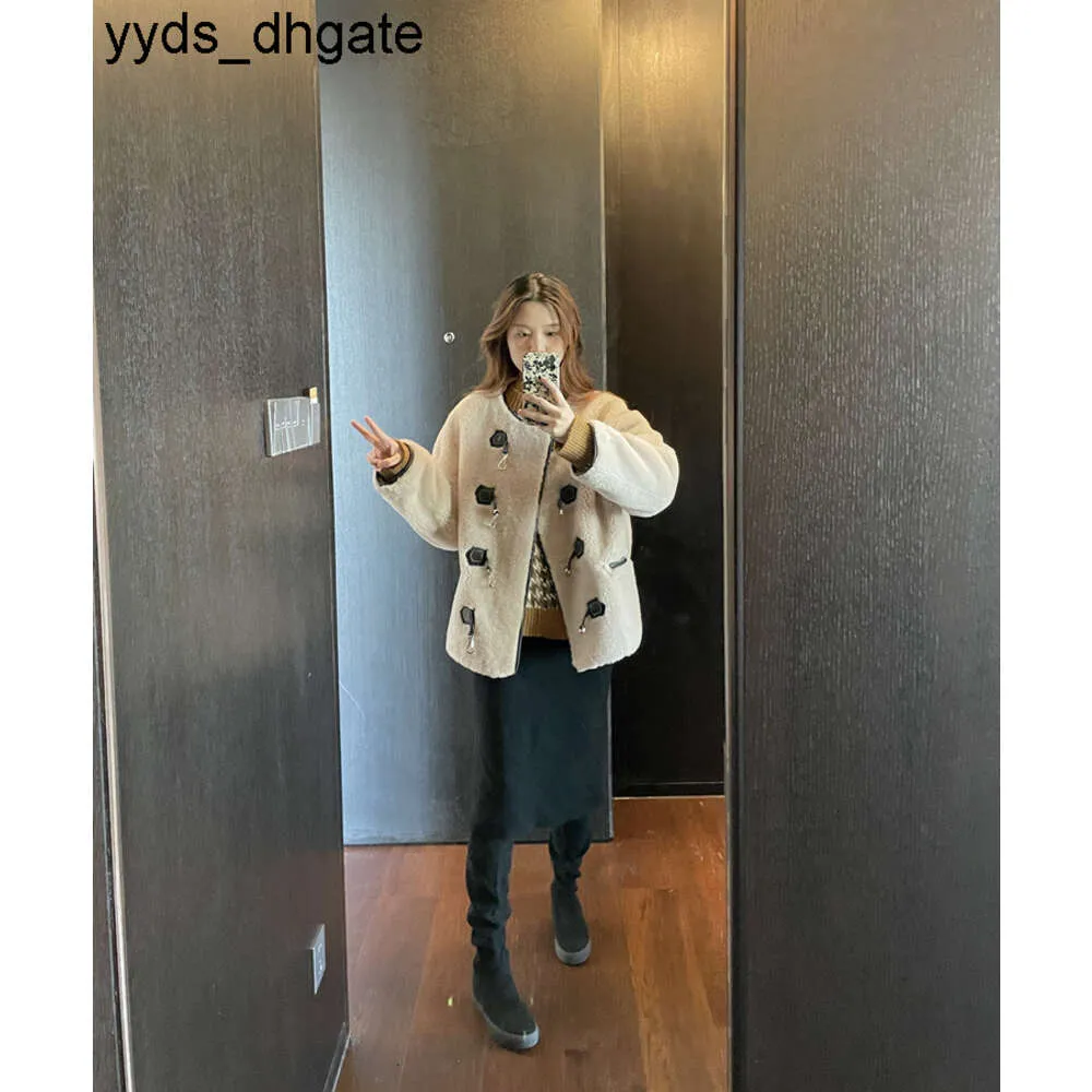 TOTEME Jacket Faux Coat Shear Ling Coat Designer Jacket Designer Down Jacket Fashion Windproof Clothing Size S M L 710