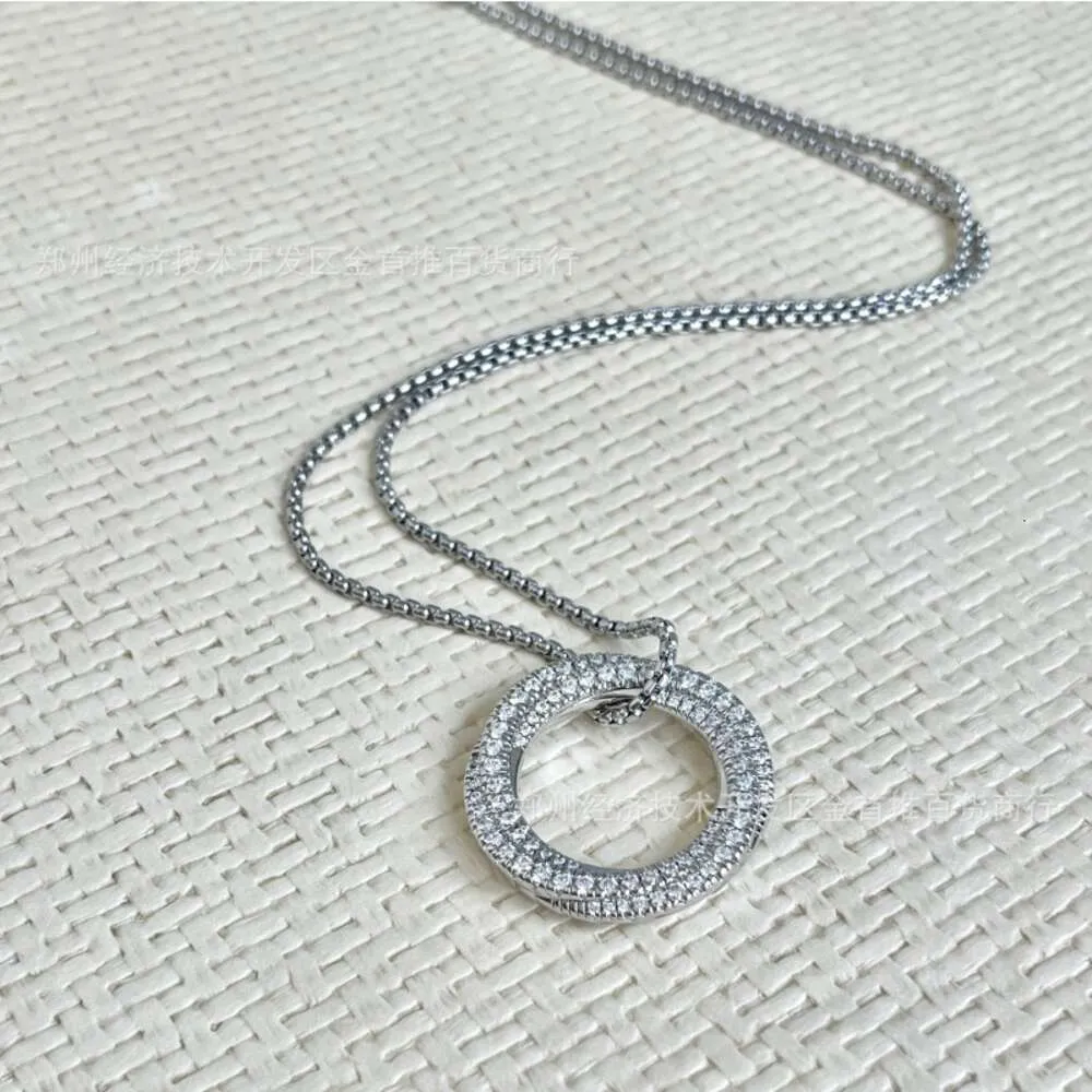 디자이너 David Yumans Yurma Jewelry Bracelet XX 세련되고 인기있는 지르콘감 링 펜던트 목걸이