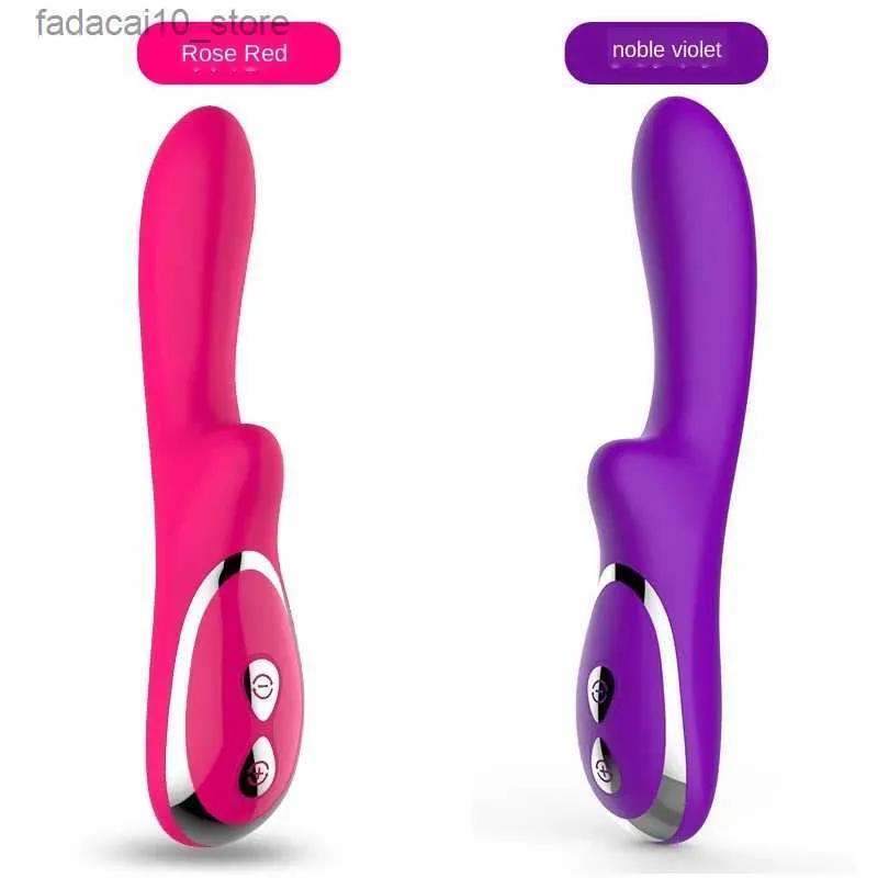 Andra hälsoskönhetsartiklar massager av vibrerande stång vuxen magnetisk USB kvinnlig vattentät massager sexig hjälp vuxen för par dildo q240117