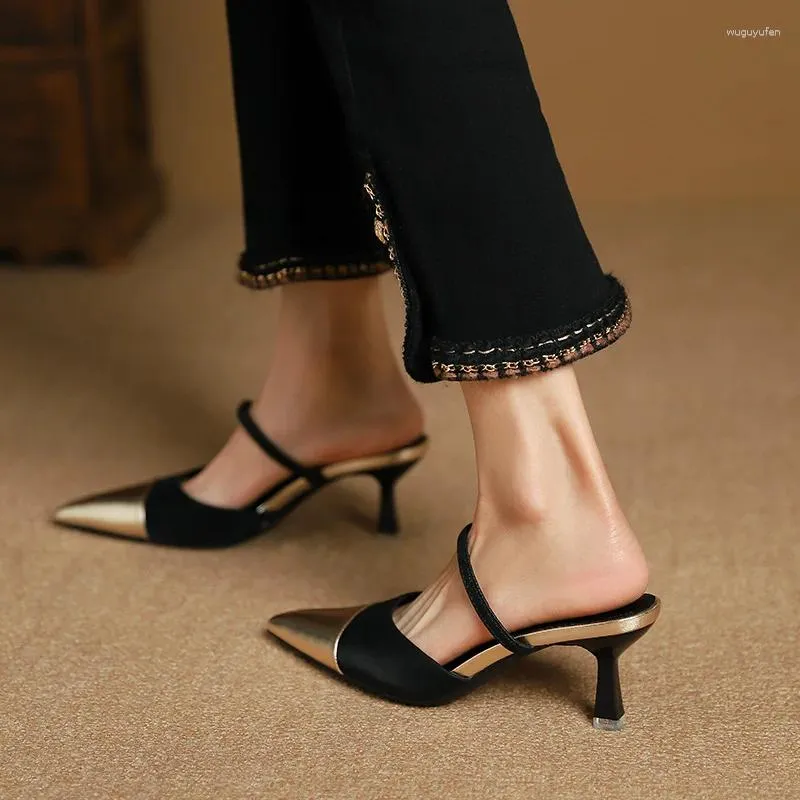 Robe chaussures sandales femme été noir bout ouvert sandale femmes talons hauts plate-forme compensées pompes à talons dames