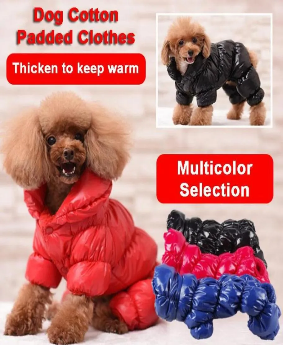 Varm hundkläder för fransk bulldogg Pug Chihuahua Yorkies kläder vinter husdjur valp kappa jacka hundar husdjur kläder ropa perro2135759