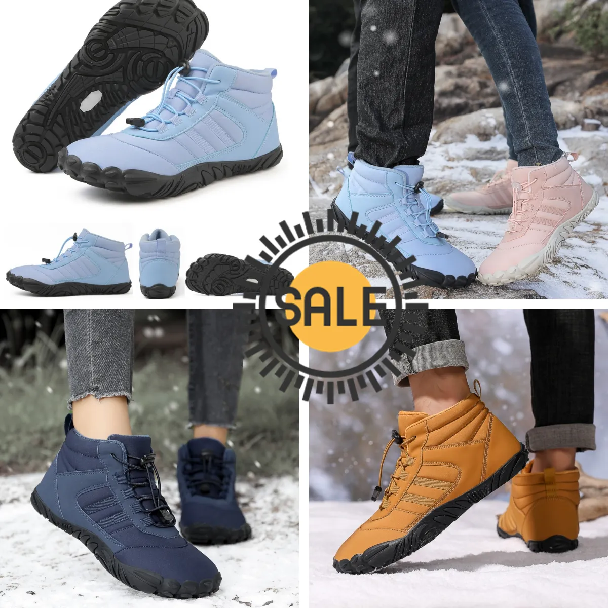 2024 mode Warme Wanderschuhe Männer Winter Schnee Männer Schuhe Taktische Stiefel Klettern Berg Turnschuhe eur35-48