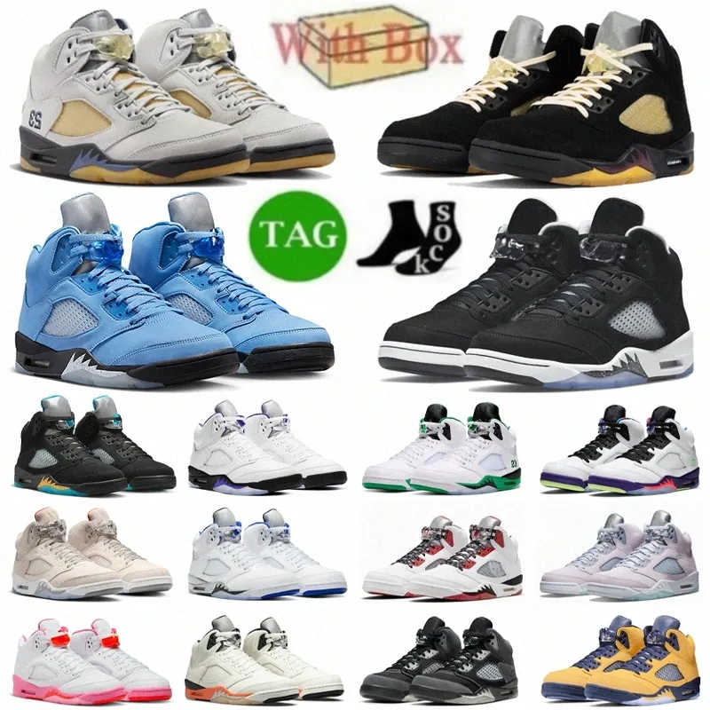 5 Dusk Dawn Burgundy UNC Chaussures 5s Easter Mars Aqua Light Her Black Orewood Brown DJ Khaled We Basketball hommes femmes Vert Métallique Le meilleur Snea Bean Fire Red