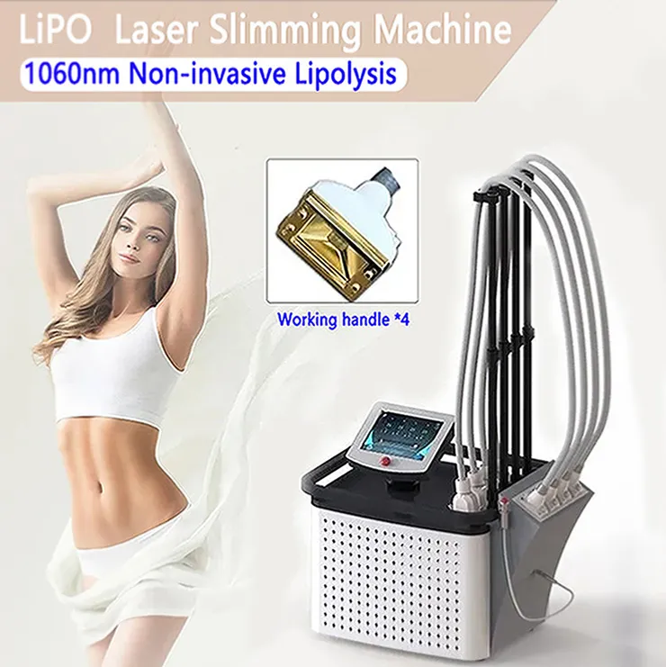 Лазерный аппарат для похудения, 1060 нм, липолиз, оборудование для похудения тела, контурное оборудование