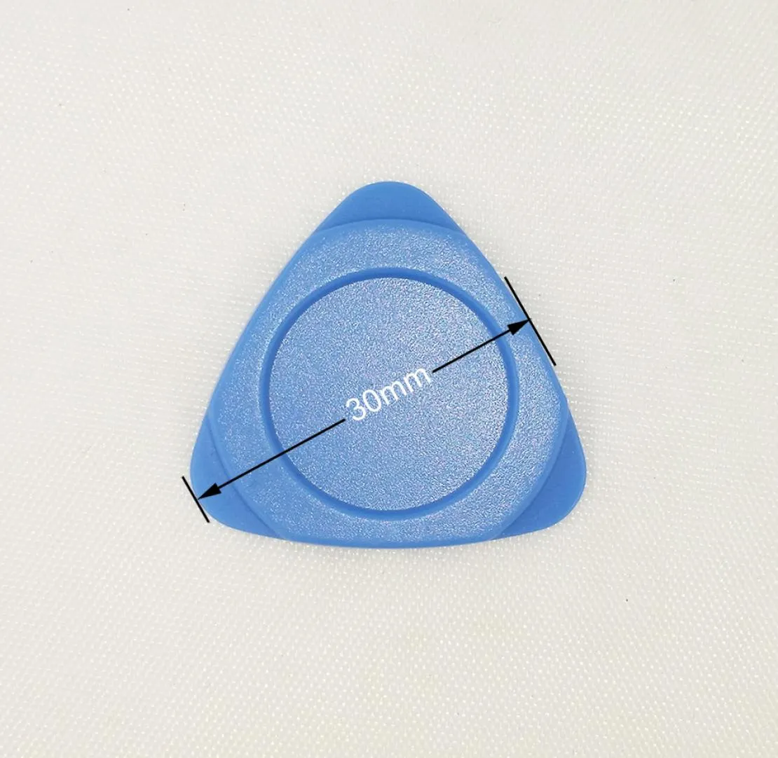 Thicker Blue Plastic Trilateral Pick Pry Tool Prying Opening Shell Repair Tools Kit Triangular Plate for Mobile Phone Tablet Compu6884165