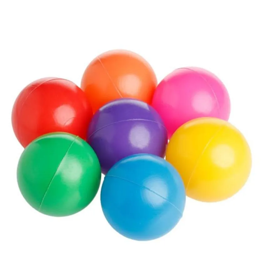 Moda bola marinha colorida bola de plástico macio oceano bola engraçado crianças areia jogar nadar pit brinquedos piscina de água diversão onda bolas ao ar livre pla4007828