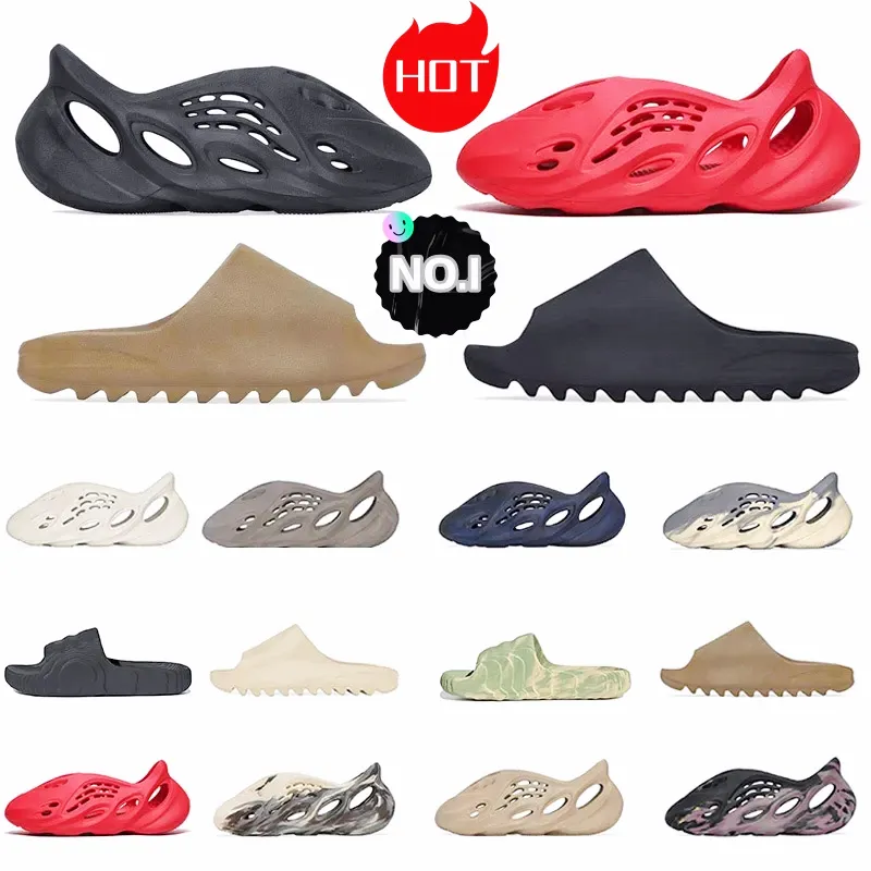 Diseñador 2024 Zapatos para correr para hombres y mujeres Negro Onyx Blanco Naranja Resina Estampado Verano Slider Slider Carbon Slider Zapatillas para hombres y mujeres 36.5-48.5
