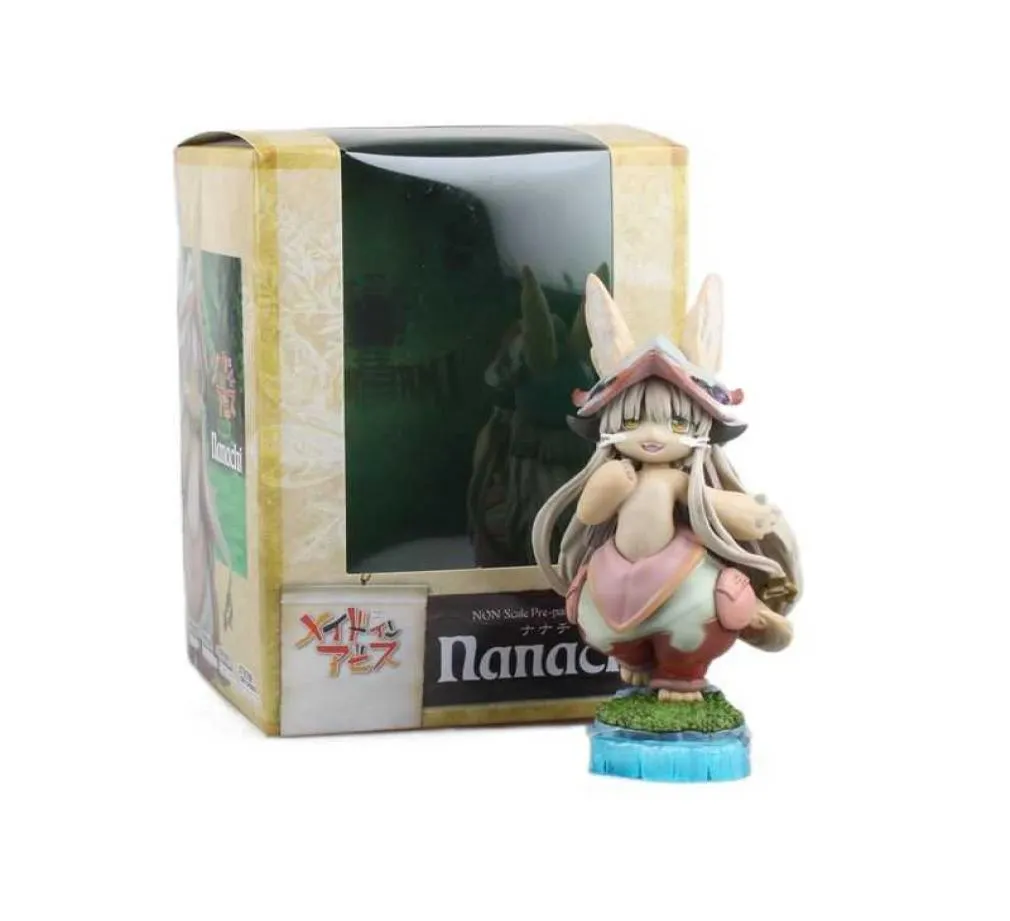 Anime-Figur Made in Abyss Nanachi Actionfigur zum Sammeln, Modellspielzeug, 14 cm, Chubby Garage Kits, Schreibtischdekoration für Kinder, Q05478142