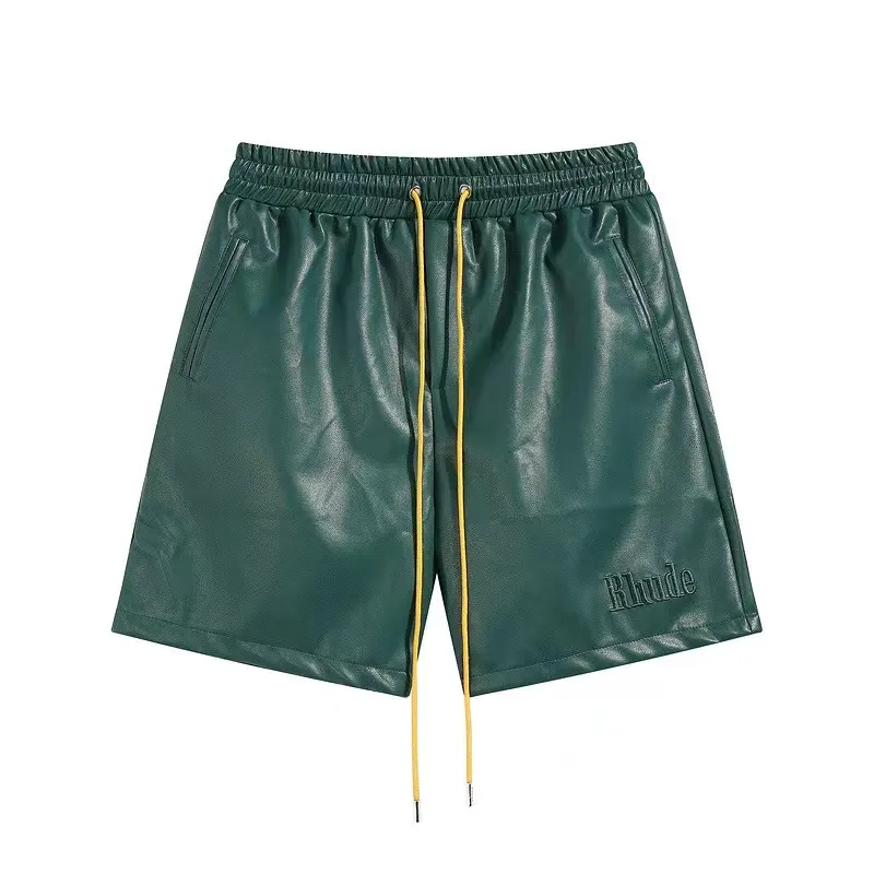 Męskie projektanty szorty pływackie projektant krótkometrażowy designer szorty Rhude Shorts Summer Fashion Beach Pants Mens Wysokiej jakości czerwony niebieski czarny fiolet p ldcg