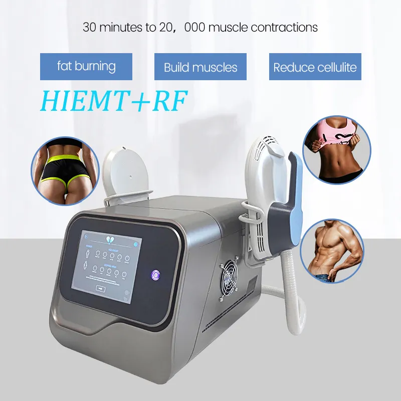 Máquina de emagrecimento RF EMSlim para estimular o equipamento muscular, máquina de queima de gordura em forma de corpo, levantamento de bunda, CE