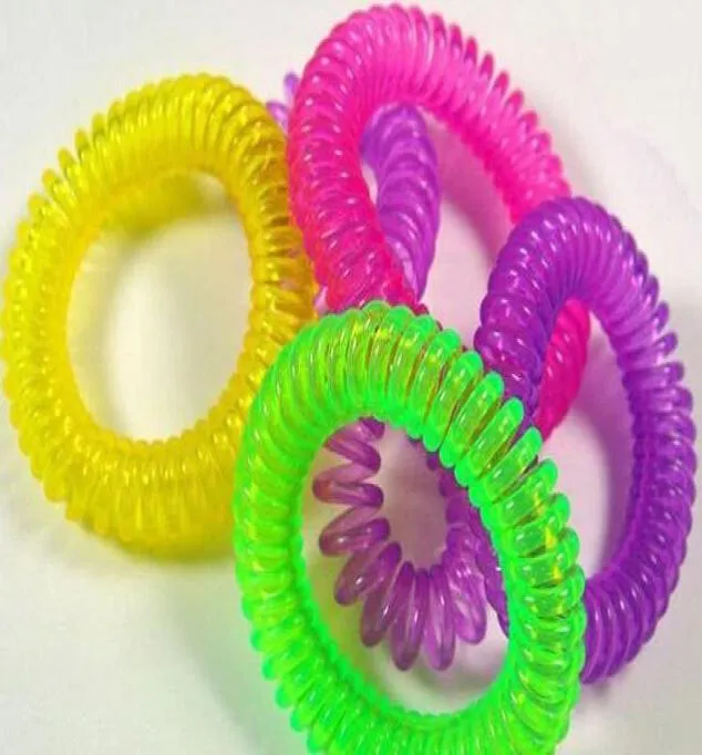 s 10 off Mosquito Repellent Spring Bracelets Anti Mosquito Pure Natural Baby Wristband Hand Ring 50PCSlot1700592