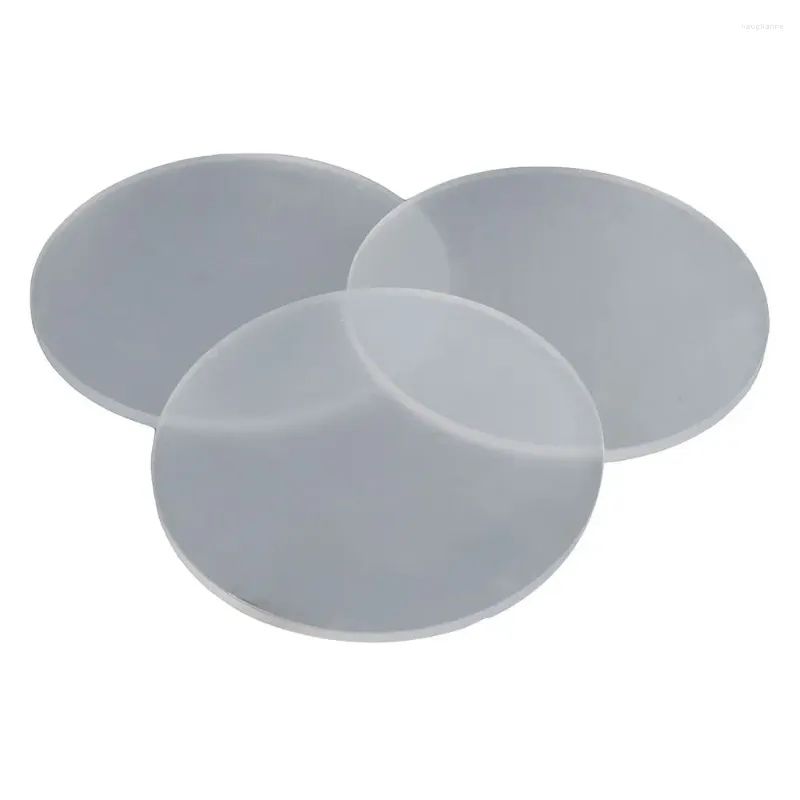 Sieradenzakjes 3 stuks 6 inch diameter rond transparant voor doe-het-zelf acrylplaat plexiglas bord transparant paneel