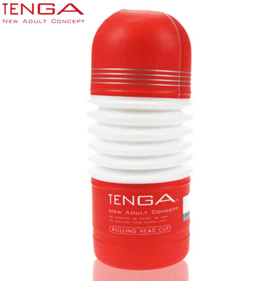 Tenga 롤링 헤드 남성 자위기 컵 표준 에디션 실리콘 보지 남성 성 장난감 TOC103 Q1705396617을위한 질 시뮬레이션 질 섹스 제품