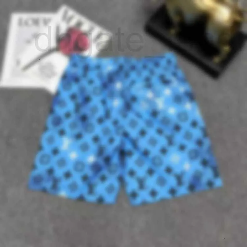 Men's Shorts Designer Brand 2023 for Men Summer Thin New Loose Trendy Printed Casual Capris Beach Pants 8eyh O07Q