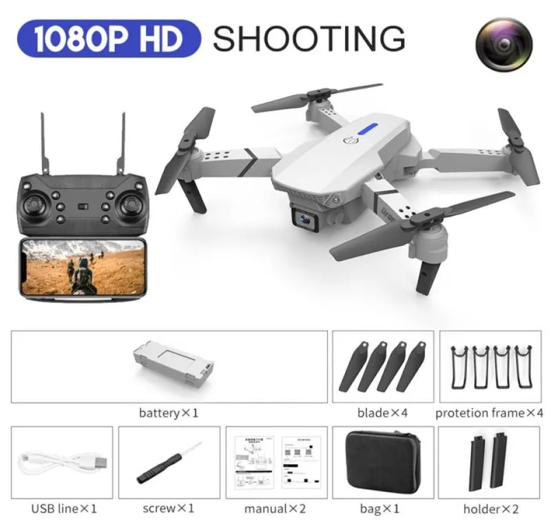 50off Интеллектуальный БПЛА LSE525 Drone 4k HD DualLens Пульт дистанционного управления Мини-дроны Wi-Fi 1080p Передача в реальном времени FPV Двойные камеры 4773604