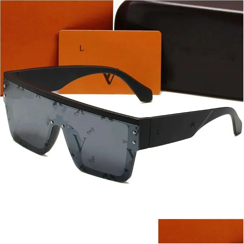 Lunettes de soleil Lettre V Waimea L Le même modèle Sunsn Protection UV Designer de haute qualité pour hommes femmes étoiles de luxe 2330 Drop Delivery Ot4Yp