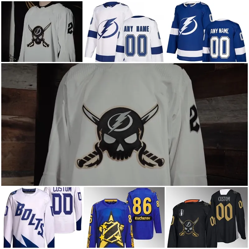 Lightnings 91 Steven Stamkos 86 Nikita Kucherov Hockey Jersey 31 Jonas Johansson 38 Hagel 20 Nicholas Paul 21 Brayden Point 88 Andrei Vasilevskiy 77 Hedman Tampa Bay