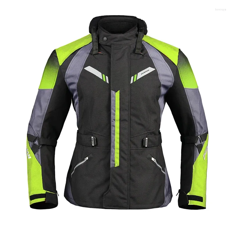 Vêtements de moto DUHAN Veste d'hiver Hommes imperméable Moto Racing Motocross Vêtements Cordura Tissu Moto