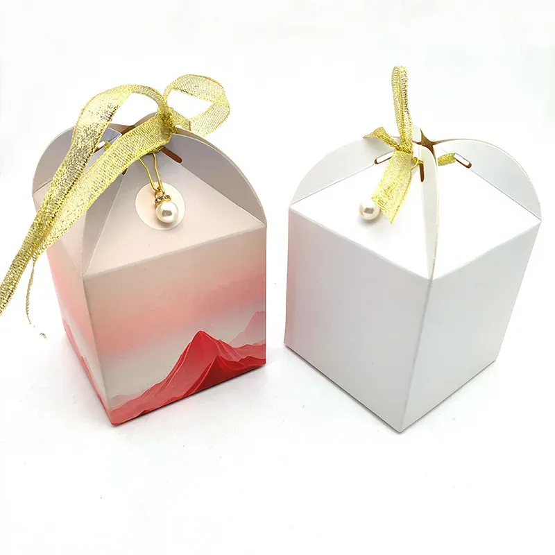 wholesale Boîtes d'emballage de sublimation en carton tasse en papier coffrets cadeaux conception personnalisée bricolage BJ