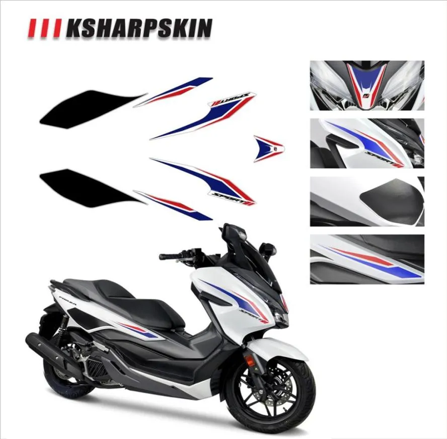 Body protection sticker KSHARPSKIN motorcycle decoration reflective decal modified appearance film for honda FORZA 125 3003198786