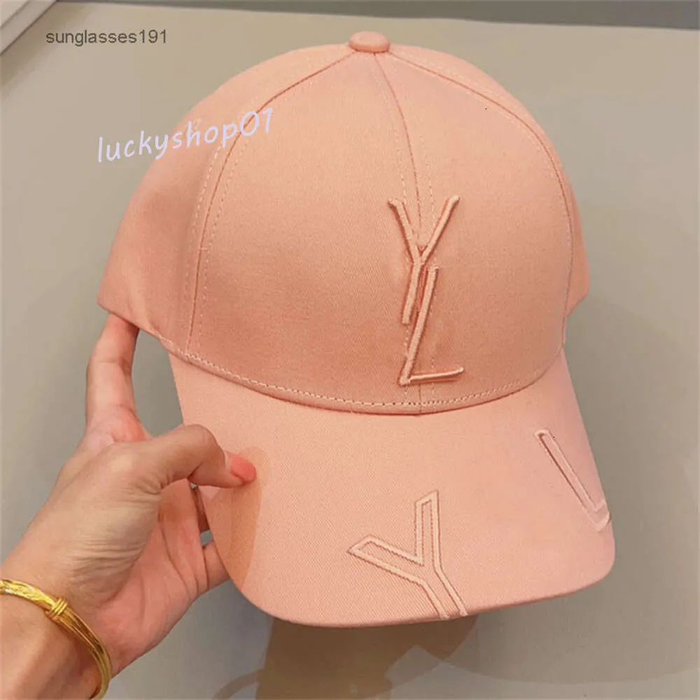 Y S -Shaped Ball Caps Designer Ball Caps Luxury Baseball Cap Woman Fashion Brand Casquette Casual Letter Hats For Men Spring Summer Adjustable Hat