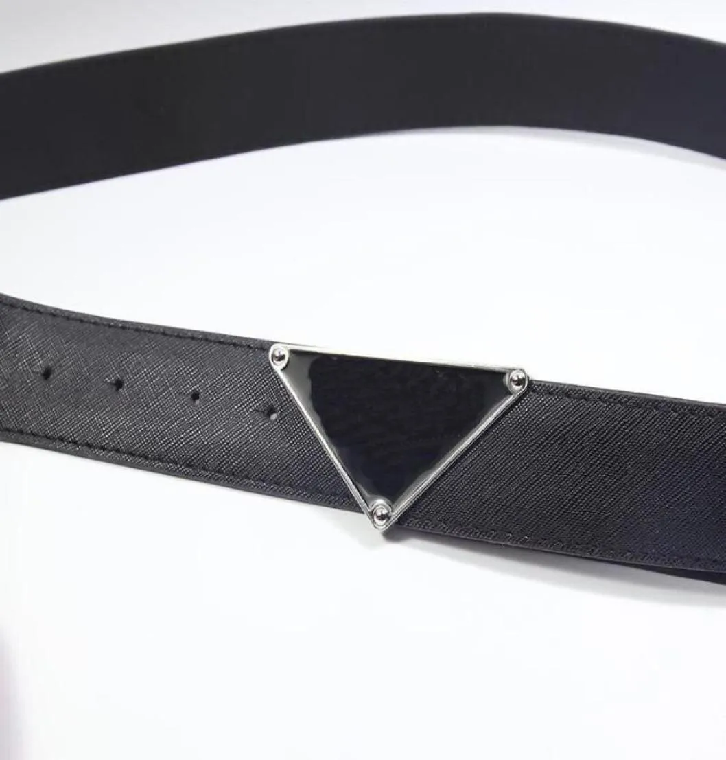 Erkek tasarımcı kemer için moda gündelik mektup p üçgen sac metal toka erkek lüks kemerler bayanlar bel bandı ceintures GIR4190774