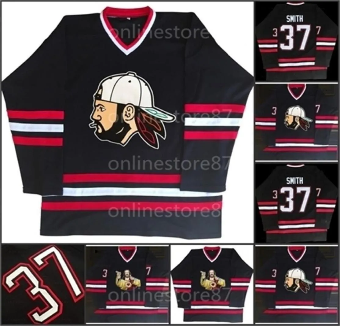 Ceuf 40uf Tage Kevin Smith Fan Series Bobhawks Hockey Jersey TV Jay و Silent Bob039S Secret Stash Jerseys Estitched2846193