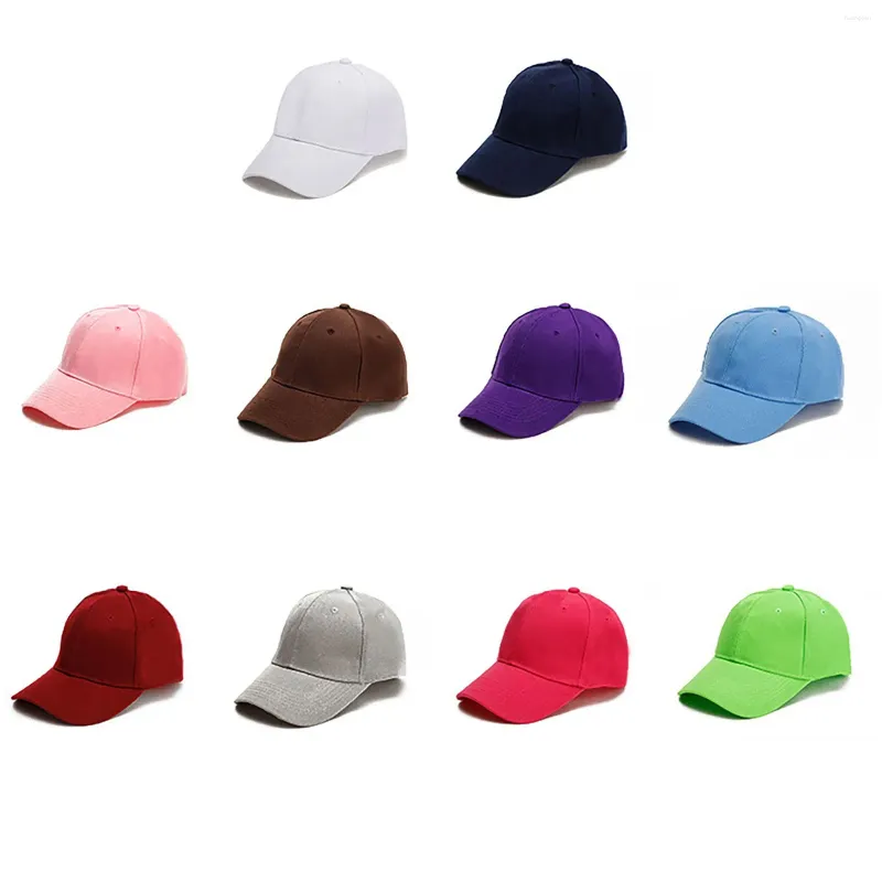 볼 캡 야구 모자 2024 패션 유엔 남성 여성 단색 조절 가능한 야외 하이킹 등산 모자