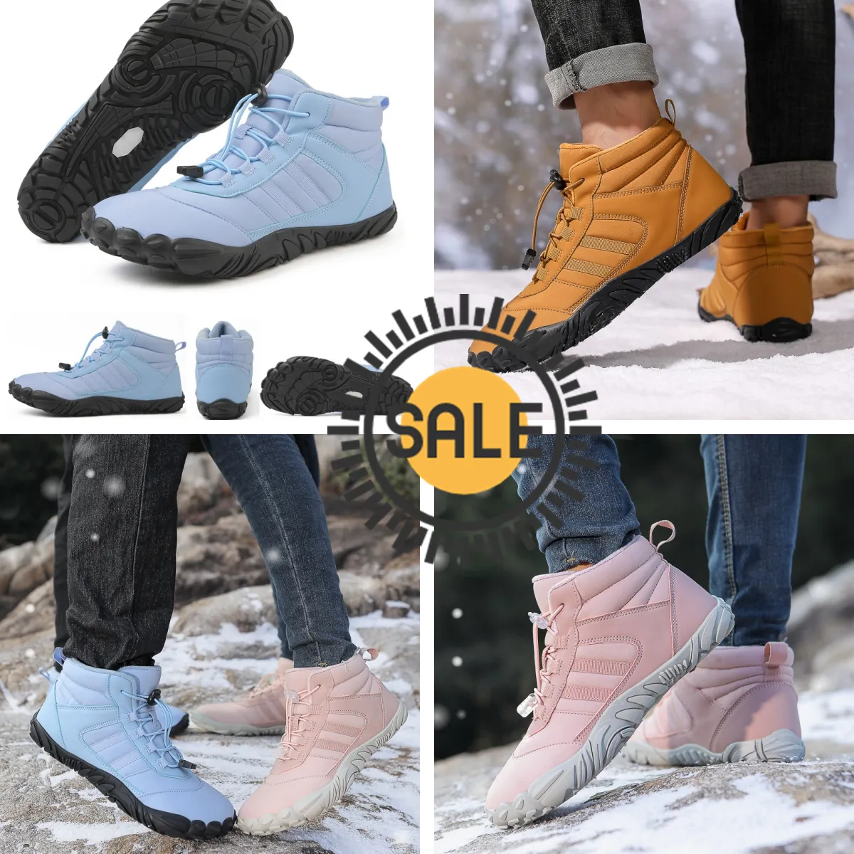 Chaussures de randonnée chaudes pour hommes, bottes tactiques de neige, baskets d'escalade de montagne, à la mode, hiver, 2024, vente