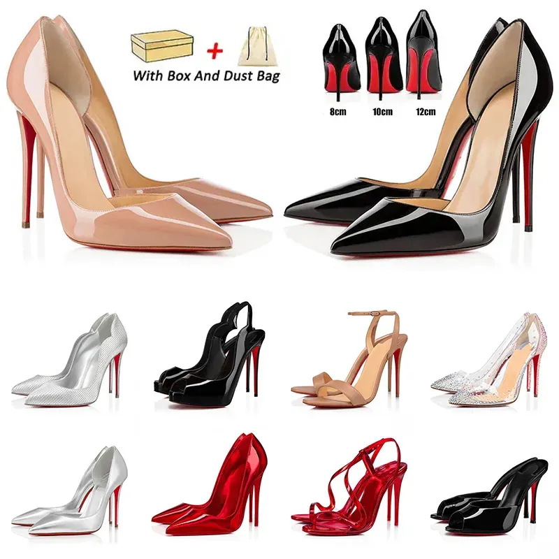 With Box red bottoms Femme chaussures à talons hauts Designer heels Dress shoes Women Pump Platform Peep toes Sandals Woman high heel shoes