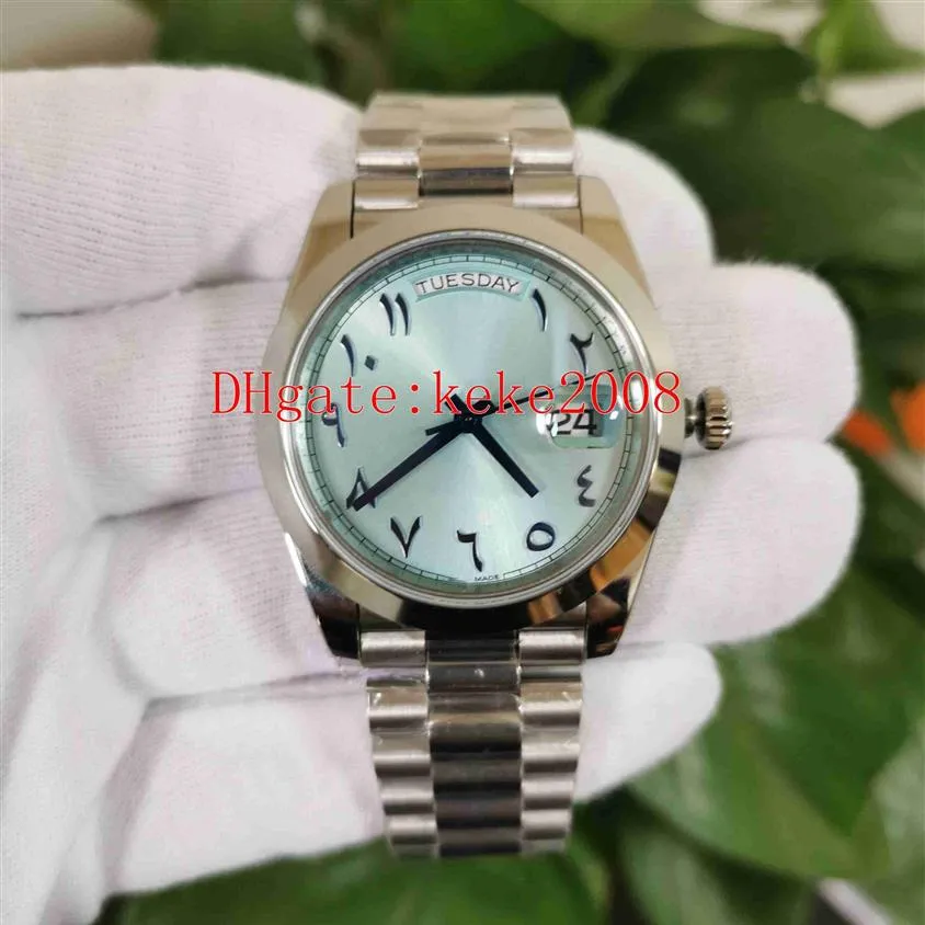 Top Quality Watch Relógios de Pulso BP Maker 40mm Arab Dial 228235 Aço Inoxidável Luminescente 2813 Movimento Mecânico Automático Mens 318z