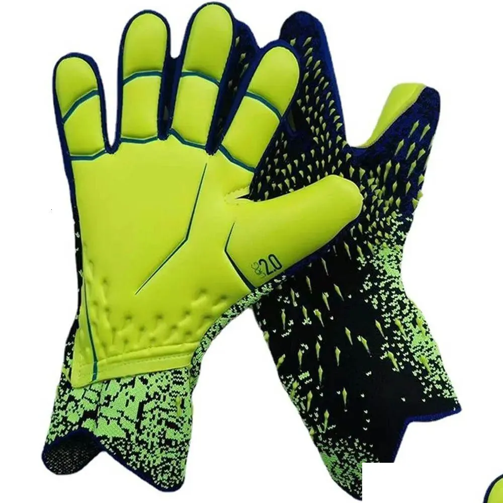 Bramkarz Sports Gloves Strong Grip dla bramkarza piłki nożnej z rozmiarem 678910 piłka nożna dla dzieci młodzież i dostawa ADT DH1B4