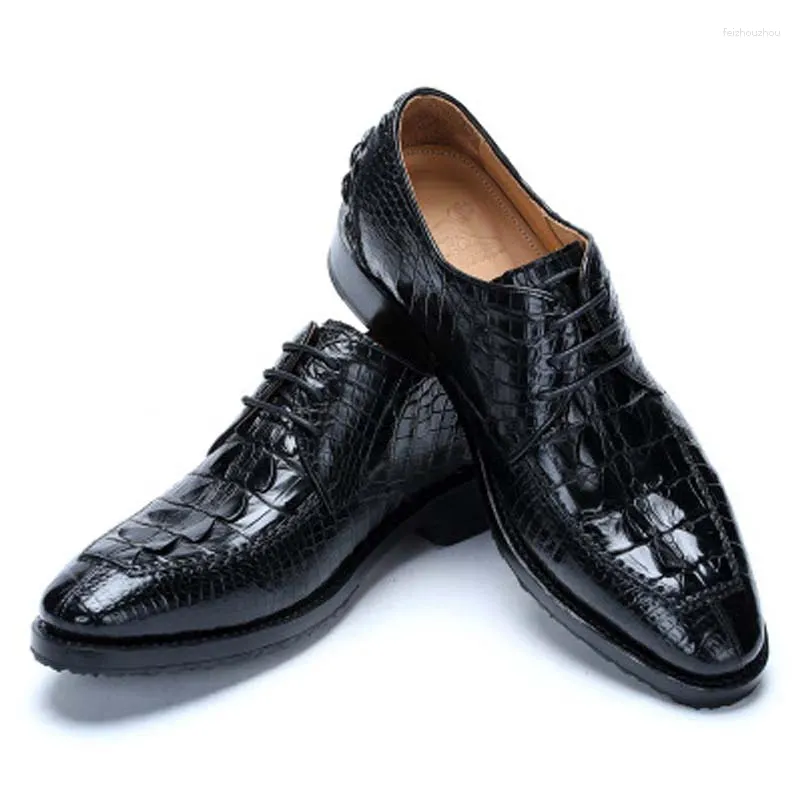 Pure crocodile leather shoes sale