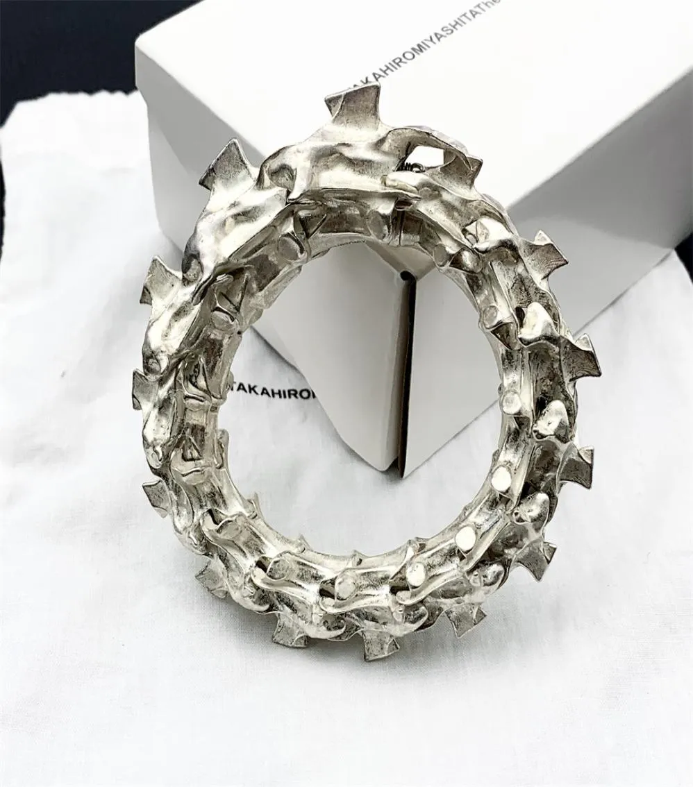 Bracelet en os de Cobra, chaîne de quille, Style classique, mode rue Hip Hop Tide, marque de bijoux pour hommes, accessoires 9403489