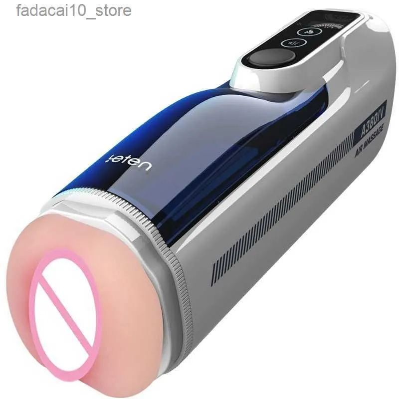 personal lubricant cream Male Masturbator Penis Pump 6 In 1 Male Sex Toys With 7 Thrusting & 7  Sucking main image 0