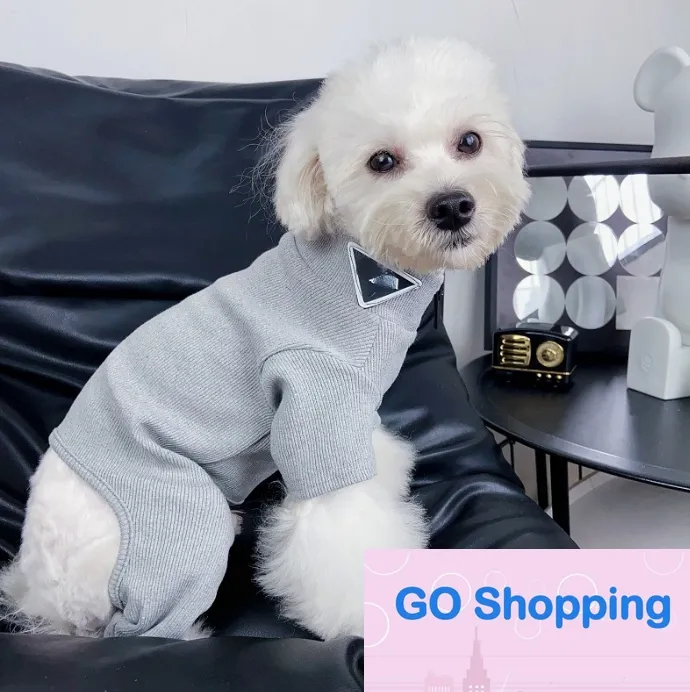 Vêtements de chiens en gros automne et hiver Nouveau Teddy Bichon Schnauzer petit chiens chat Pet Pantalon de quatre pieds