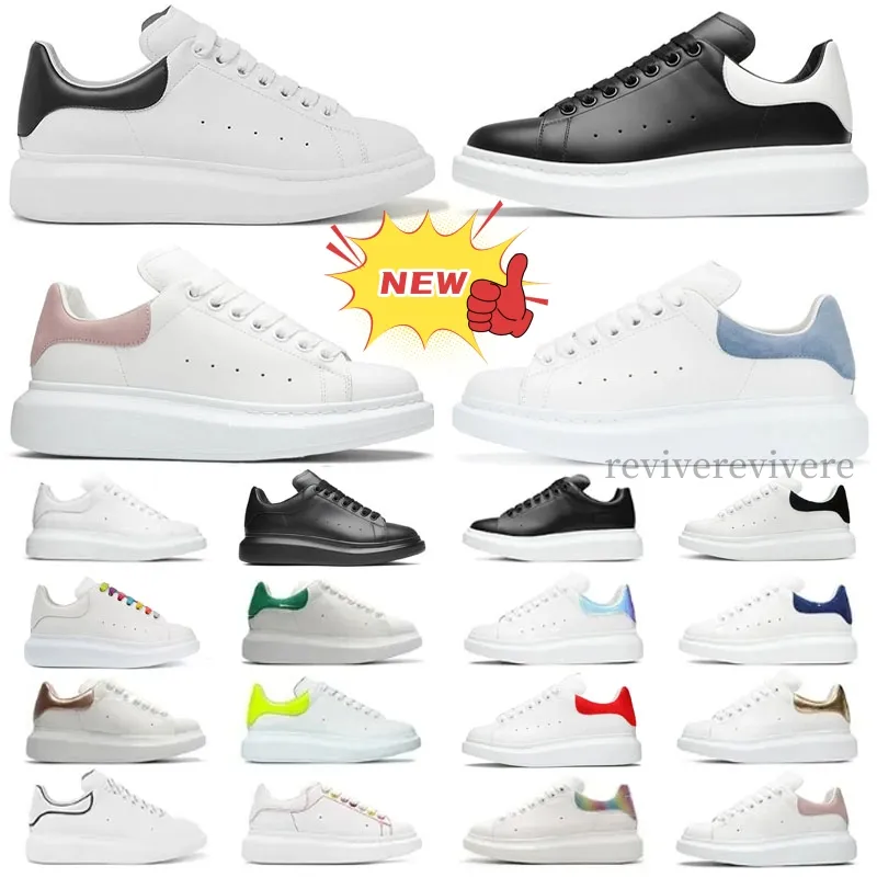 Designer casual skor överdimensionerad sneaker plattform herr kvinnor vit svart läder mocka sammet lägenheter snörning chaussures de espadrilles sporttränare