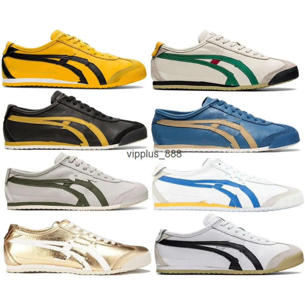 Tiger Mexico Lifestyle Sneakers Donna Uomo Designer Scarpe di tela Nero Bianco Blu Rosso Giallo Beige Scarpe da ginnastica basse Mocassino