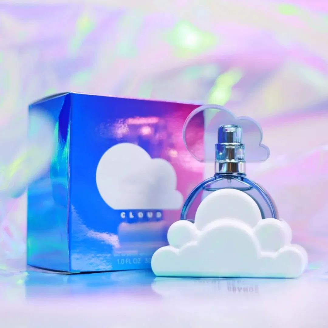 Cloud Shape Perfume 100ml Women Fragrance 3.4oz Eau De Parfum Long Lasting Smell EDP Floral Fruity Gourmand Scent Lady Girl Perfumes