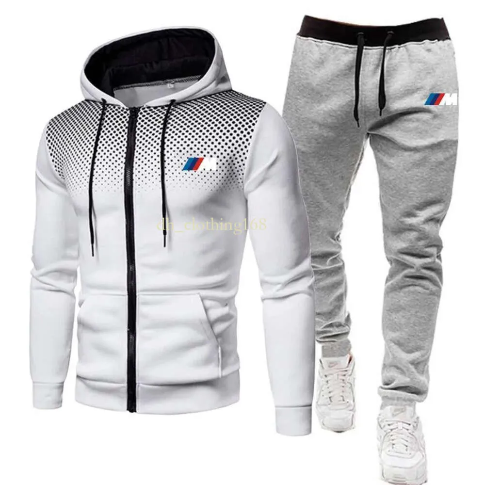 Tracksuits masculinos 2021 moda outono inverno calças com capuz pulôver de duas peças jogging terno M-3XL algodão pista campo esportes