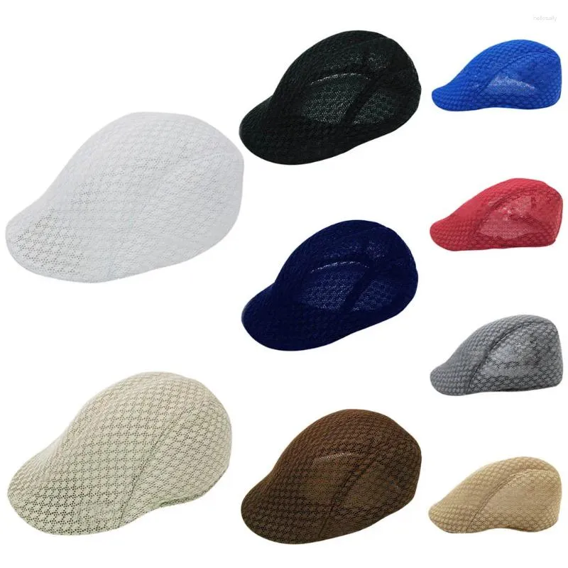 Boll Caps Cap Men's Linen och Mesh Women's Breattable Bekväm Baseball Fotboll Tonade visir