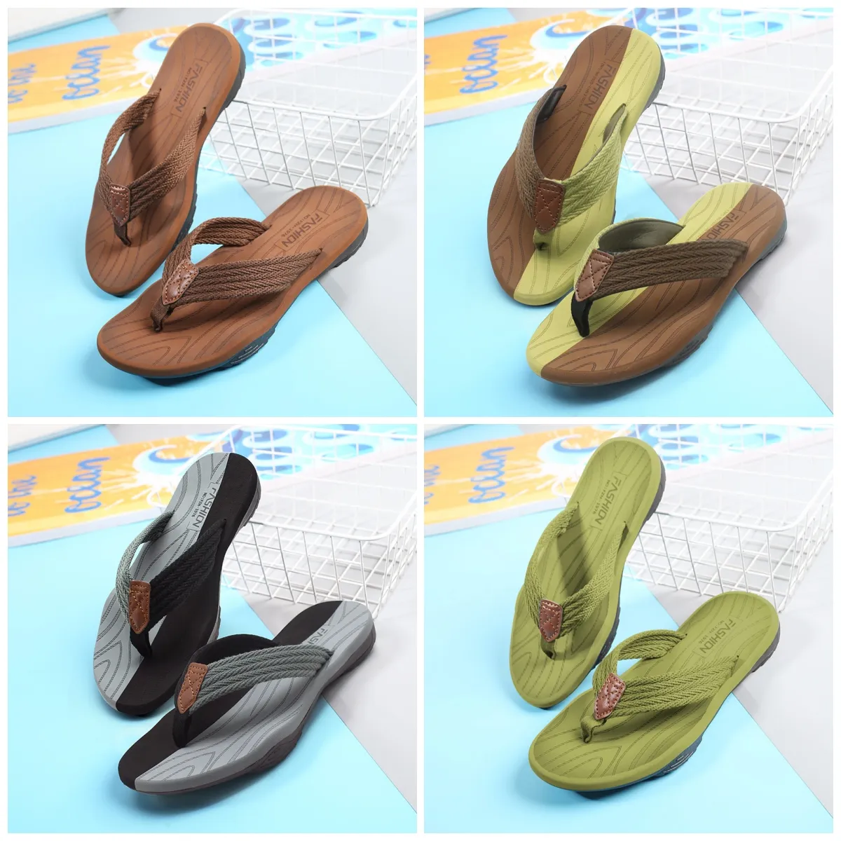 Fashions Designer Ladies Summer Room Flip Flops Simple Youth Slippers Shoes Hotell Män kvinnor stränder låga priser 36-47 euro