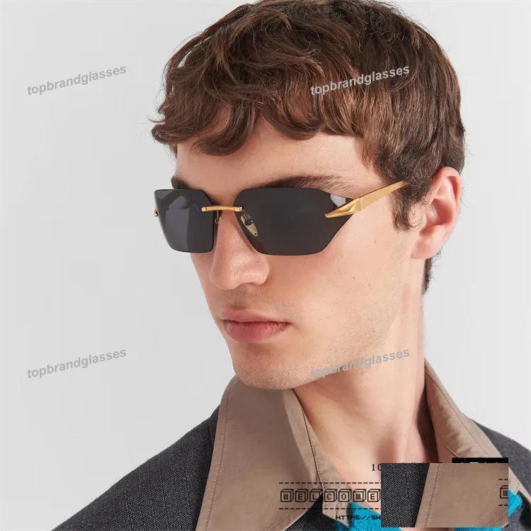 Modedesigner-Sonnenbrille, klassische Brille, Goggle, Outdoor, Strand-Sonnenbrille für Mann und Frau, dreieckige Signatur, hochwertiger Buchstabe Pra, heißer Polaroid-Luxus