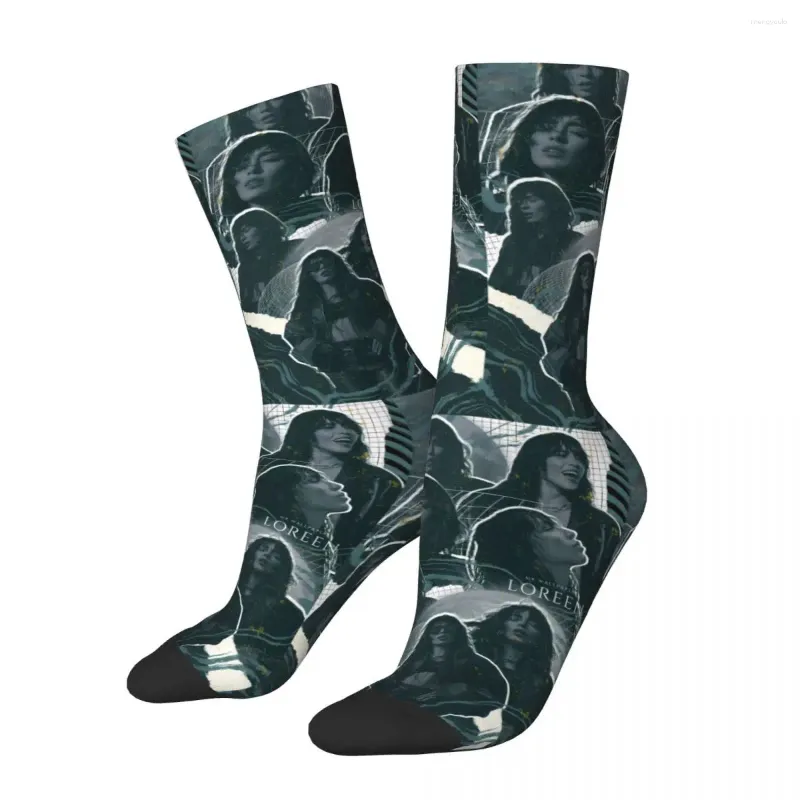 Skarpetki męskie Loreen Drukuj 3D Sock Funny Cartoon Animal Men Middle Tube Soft Cotton