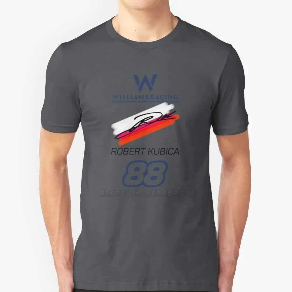 Camiseta con estampado divertido de Robert Kubica Back On 2019 para hombre, camiseta informal de estilo Hip Hop de verano, camiseta de Robert Kubica Polonia Inglaterra, venta F1