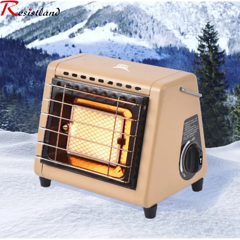 Multifunctional Gas Heater 15KW 2 In 1 Portable Ceramic Adjustable Stove For Outdoor Camping Tent Picnic 240117