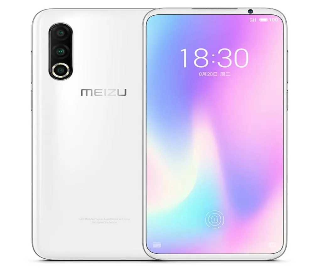 Original Meizu 16S Pro 4G LTE Celular 8GB RAM 128GB 256GB ROM Snapdragon 855 Plus Octa Core 62quot Impressão digital em tela cheia I6132627