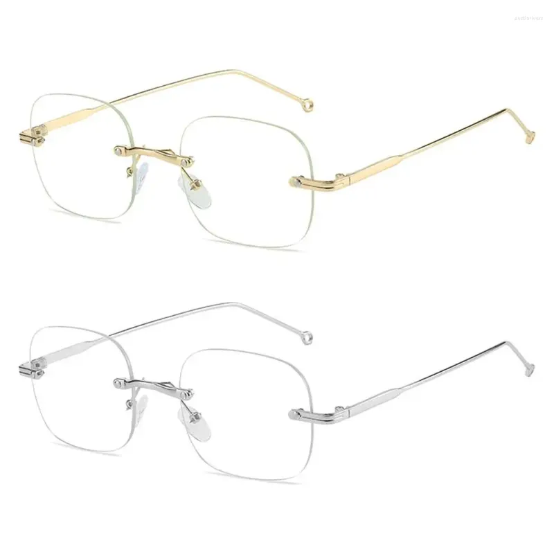Sunglasses Ultralight Myopia Glasses Vintage Metal Anti Radiation Frame Eyewear Eye Protection Optical Spectacle Eyeglass Men Women